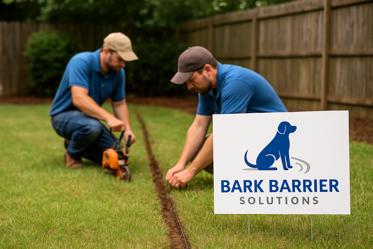 Bark Barrier Solutions team at work
